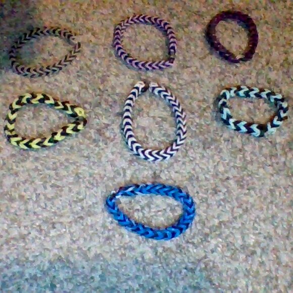 handmade Jewelry - 7 colorful Bracelets